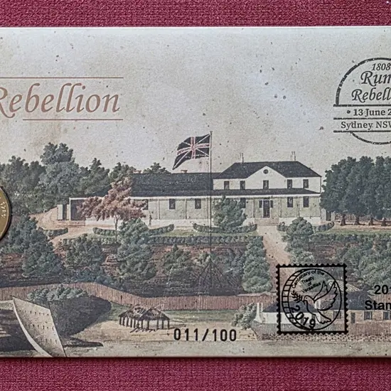2019 (13th June) Rum Rebellion Postage Paid ...