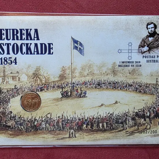 2019 (1st Nov) Eureka Stockade large Postage Paid ...