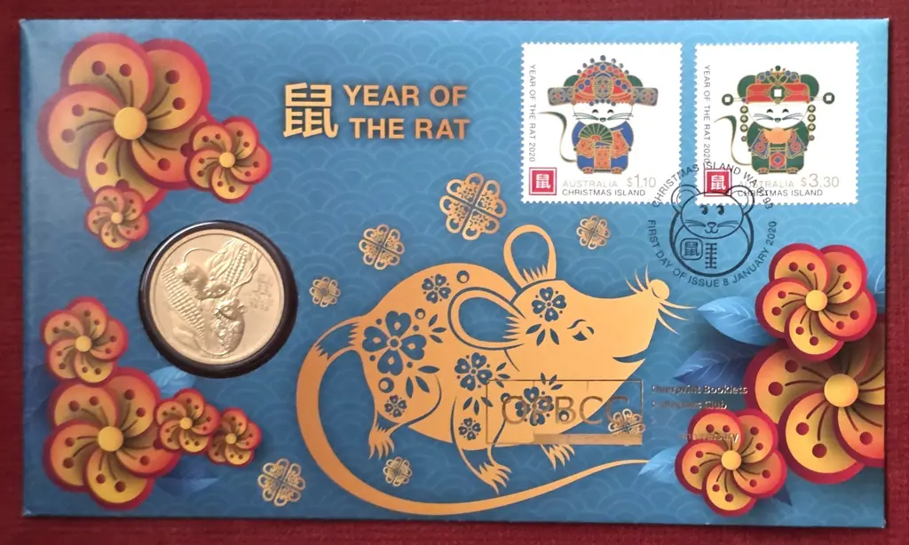 2020 (8th Jan) Christmas Is Year of the Rat $1.10 ... Image 1++