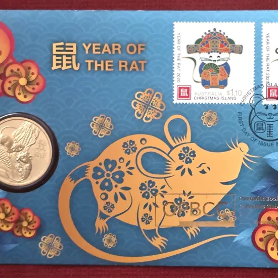 2020 (8th Jan) Christmas Is Year of the Rat $1.10 ...