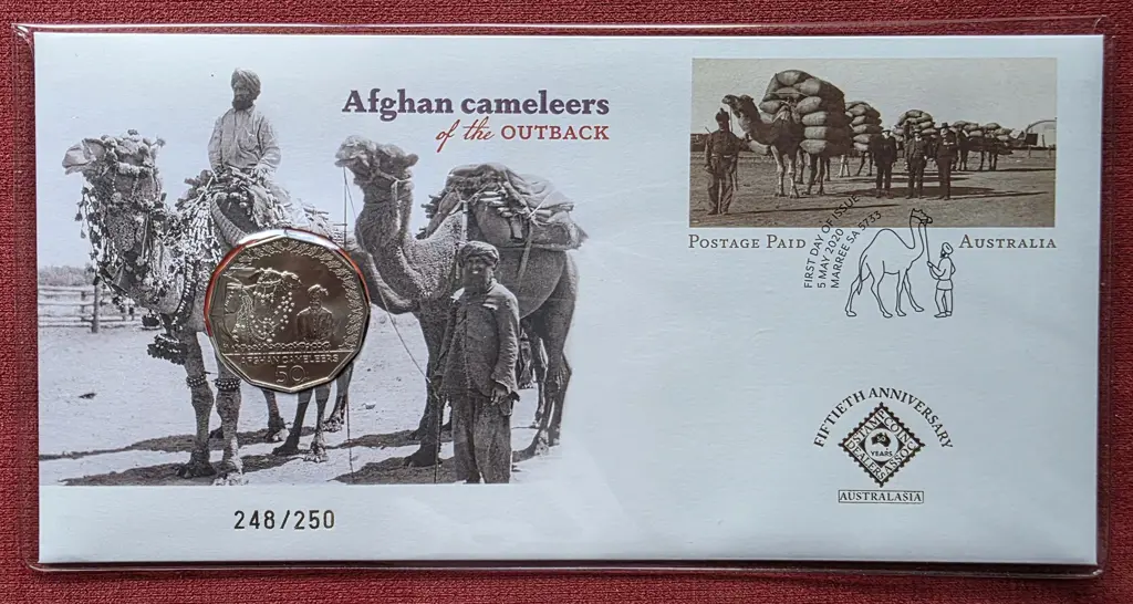 2020 (5th May) Afghan Cameleers Postage Paid env ... Image 1++