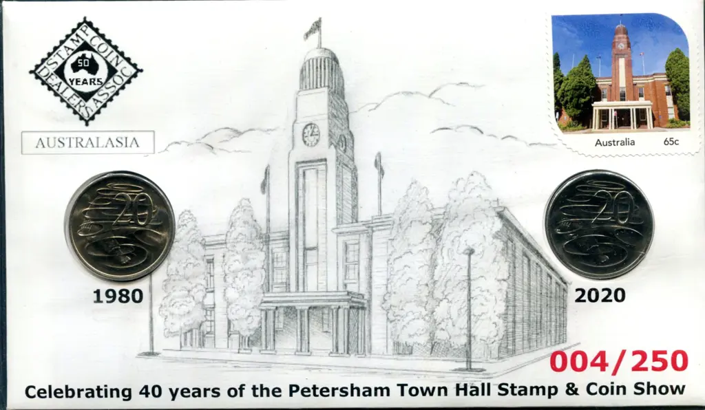 2020 (18th July) Petersham Town Hall Stamp & Coin ... Image 1++