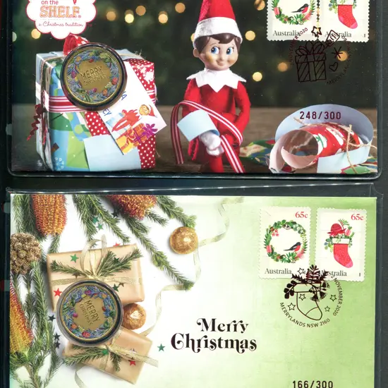 2020 (2nd Nov) "Merry Christmas" & "the Elf on the ...