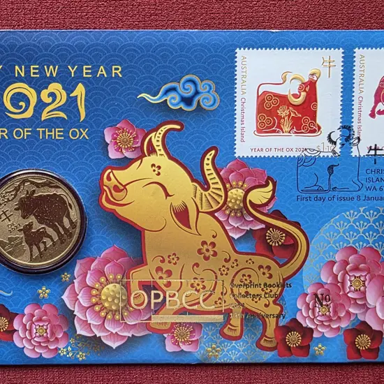 2021 (8th Jan) Christmas Is Year of the Ox $1.10 & ...