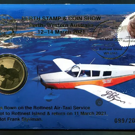 2021 (11th Mar) Perth Stamp & Coin Show Rottnest ...