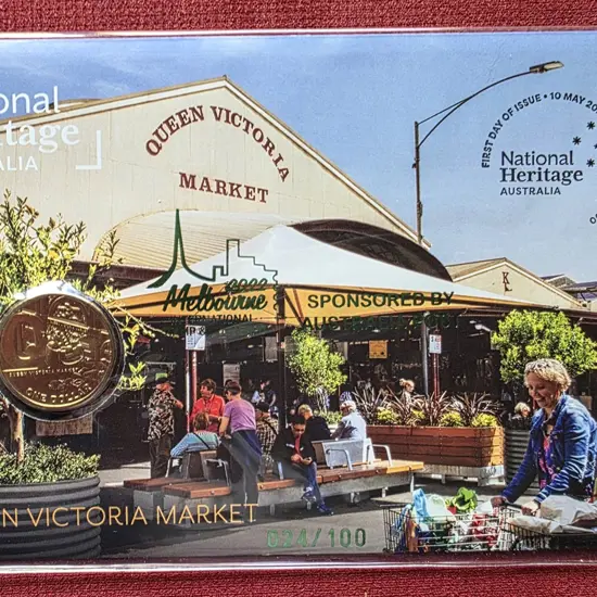 2021 (10th May) Queen Victoria Market with ...