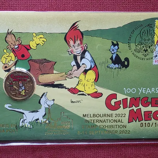 2021 (7th Sept) 100 Years of Ginger Meggs with ...