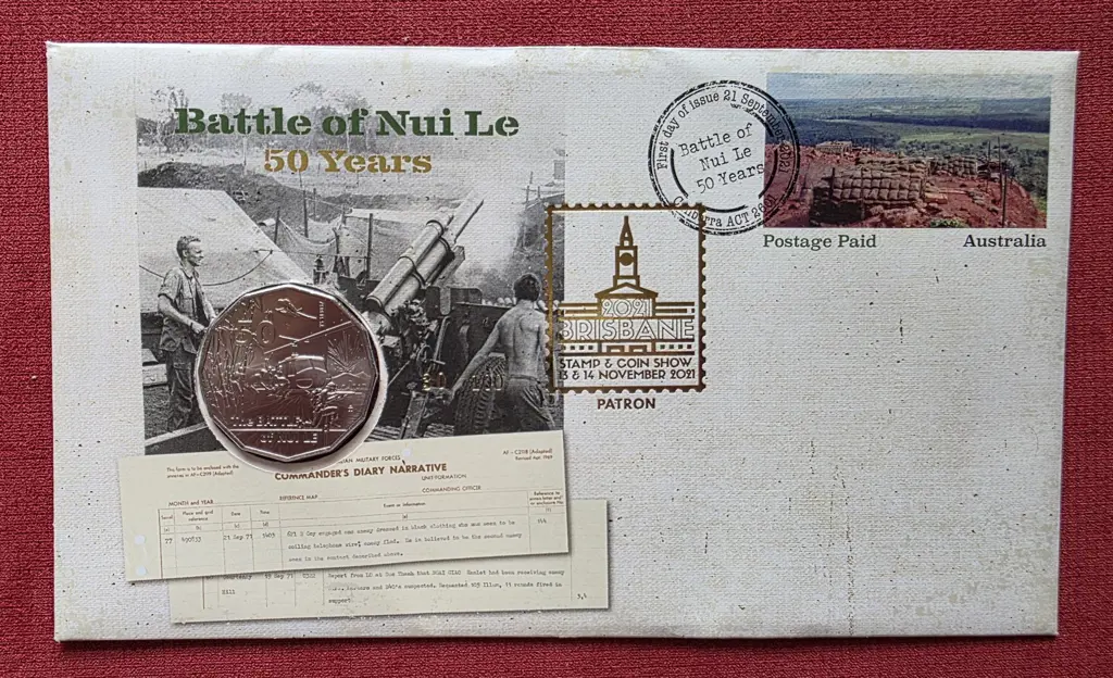 2021 (21st Sept) Battle of Nui Le 50 Years Postage ... Image 1++
