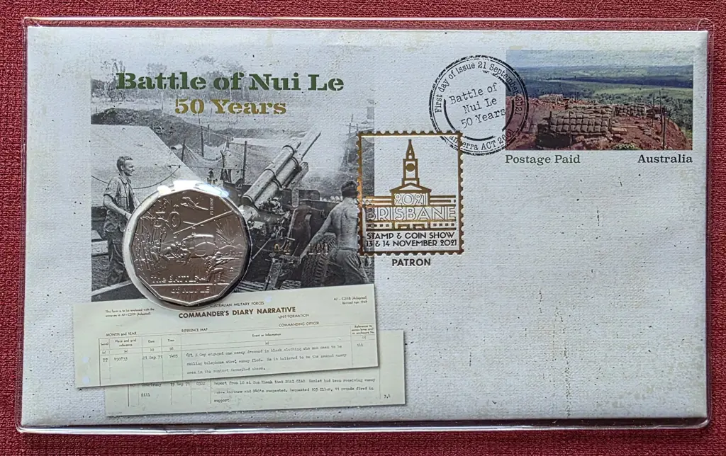 2021 (21st Sept) Battle of Nui Le 50 Years ovptd ... Image 1++