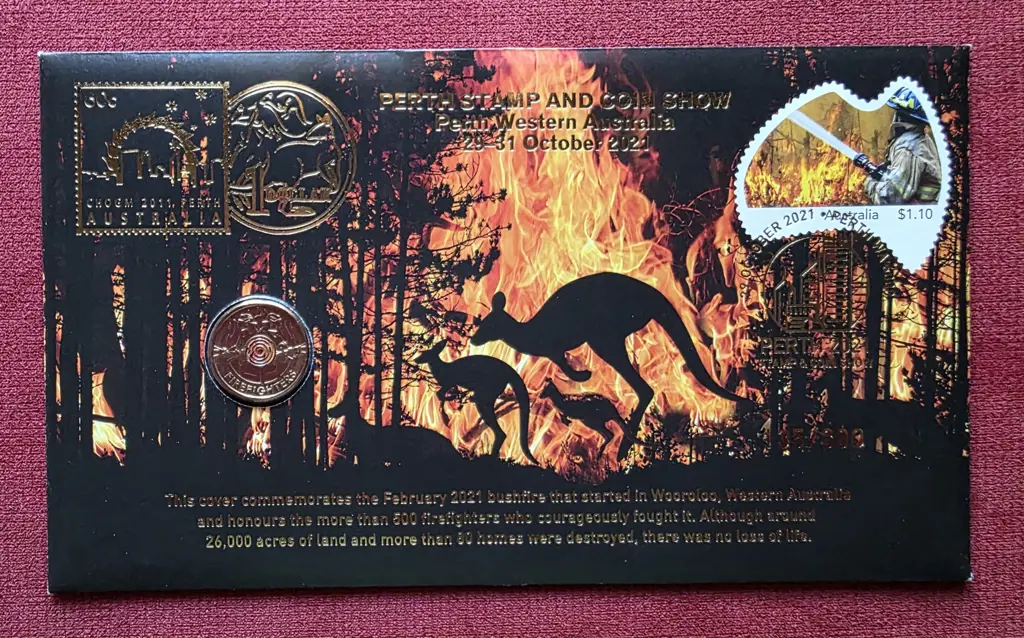 2021 (29th Oct) Perth Stamp & Coin Show "Wooroloo ... Image 1++