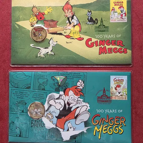 2021 (13th & 14th Nov) 100 Years of Ginger Meggs ...