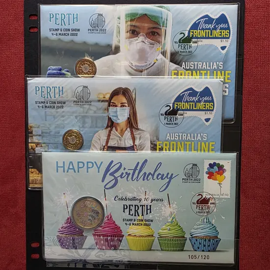 2022 (4th-6th Mar) Perth Stamp & Coin Show as ...