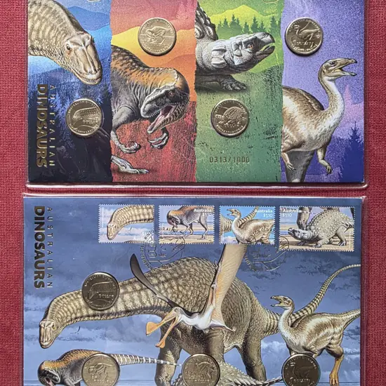2022 (1st Nov) Australian Dinosaurs as above with ...