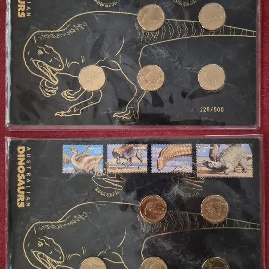 2022 (1st Nov) Australian Dinosaurs with set of 4 ...
