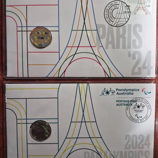 2024 (24th June) "Paris '24" & "2024 Paralympics" ...