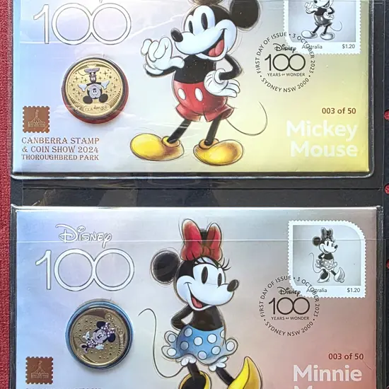 2024 (3rd Oct) Mickey Mouse & Minnie Mouse "Disney ...