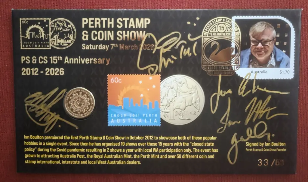 2026 (7th Mar) Perth Stamp & Coin Show Saturday ... Image 1++