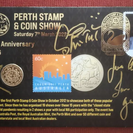 2026 (7th Mar) Perth Stamp & Coin Show Saturday ...