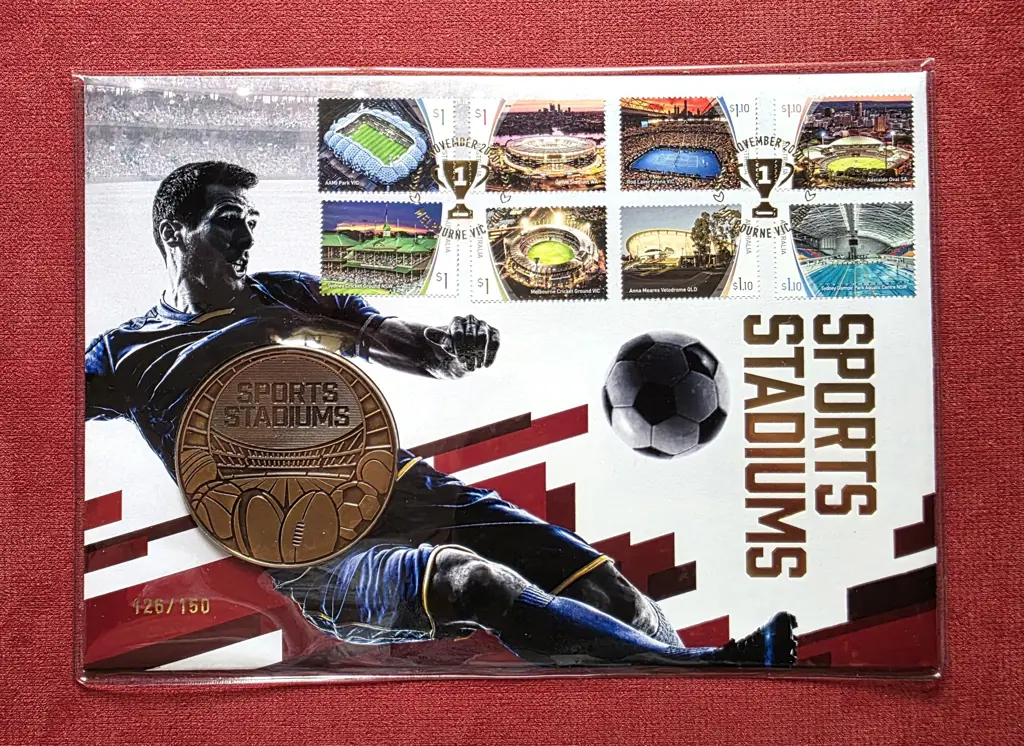 2020 (1st Nov) Sports Stadiums set of 8 diff $1 ... Image 1++