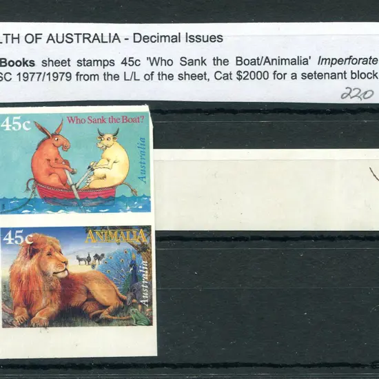 1996 45c Children's Book Council "Who Sank the ...