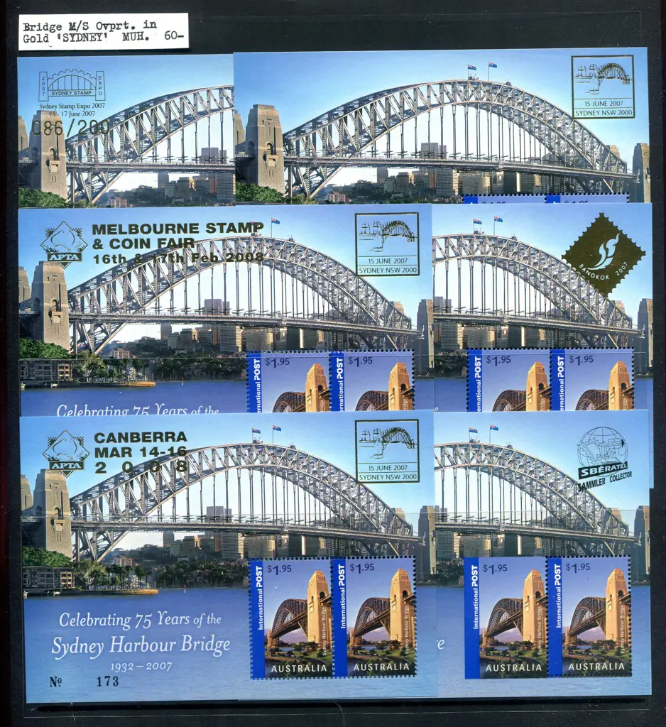 2007 75 Years of Sydney Harbour Bridge perfd & ... Image 1++