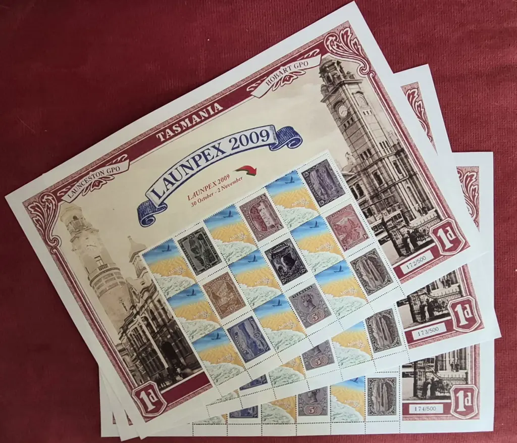 2009 $4.95 Launpex Tasmania Exhibition SES sheets ... Image 1++