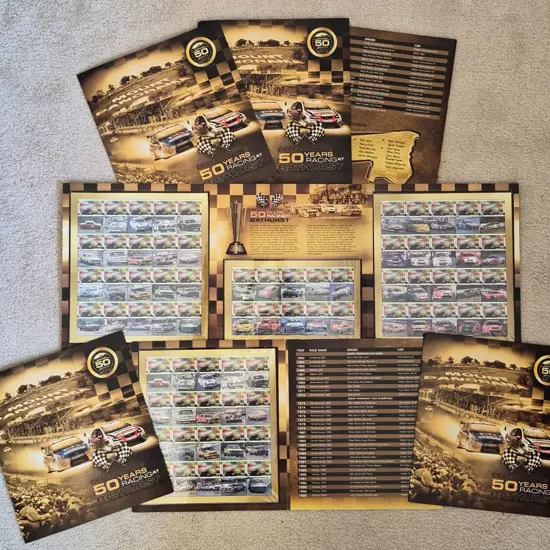 2012 Bathurst - 50 Years of Racing commem packs x ...