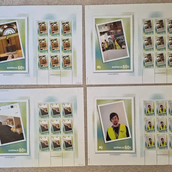 2013 60c Melbourne World Stamp Exhibition sheets x ...