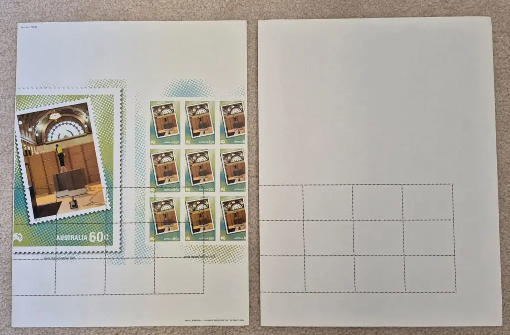 2013 60c Melbourne World Stamp Exhibition sheets x ... Image 1++