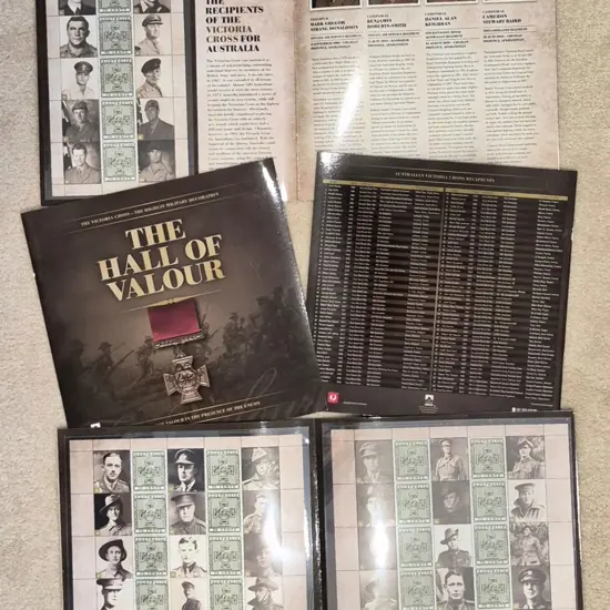 2015 "The Hall of Valour" Victoria Cross Aust Post ...