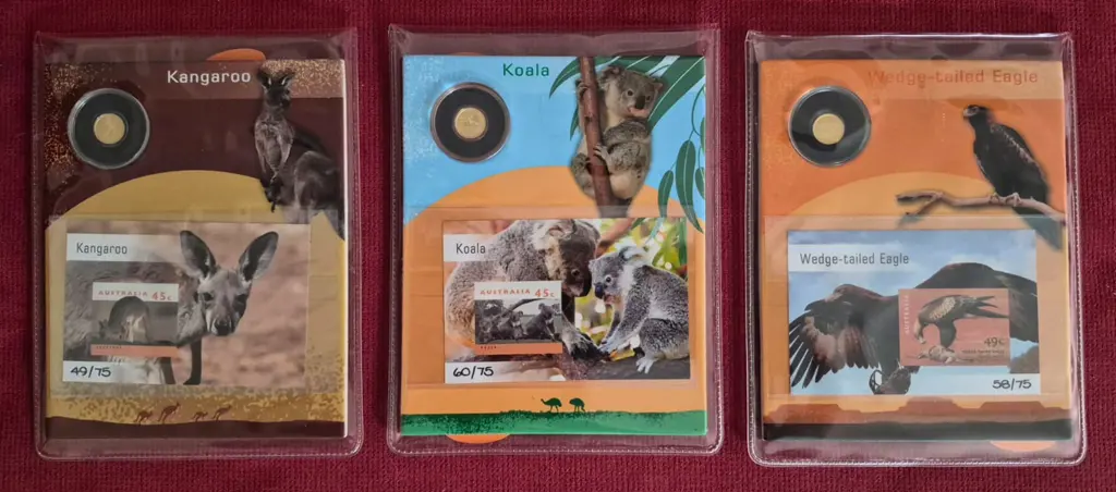 2015 $2 Kangaroo, Koala & Wedge-tailed Eagle .05g ... Image 1++