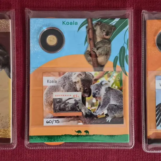 2015 $2 Kangaroo, Koala & Wedge-tailed Eagle .05g ...