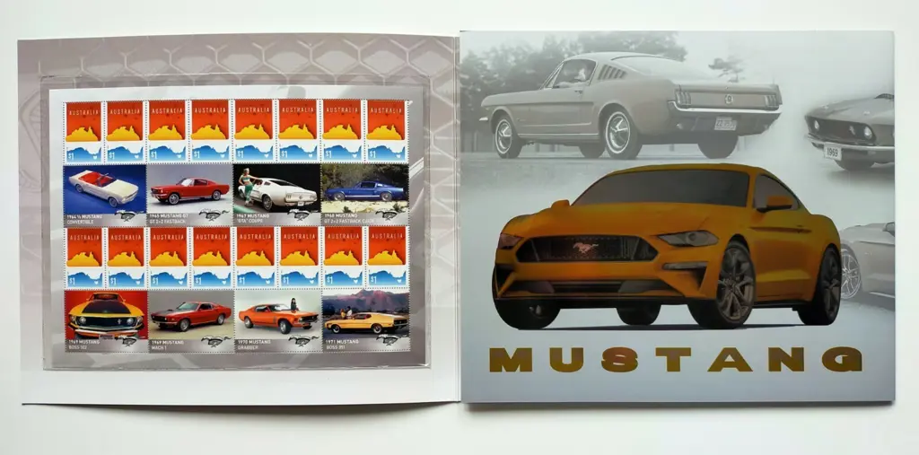 2018 Ford Mustang folder with 3 x $16 tabbed ... Image 1++