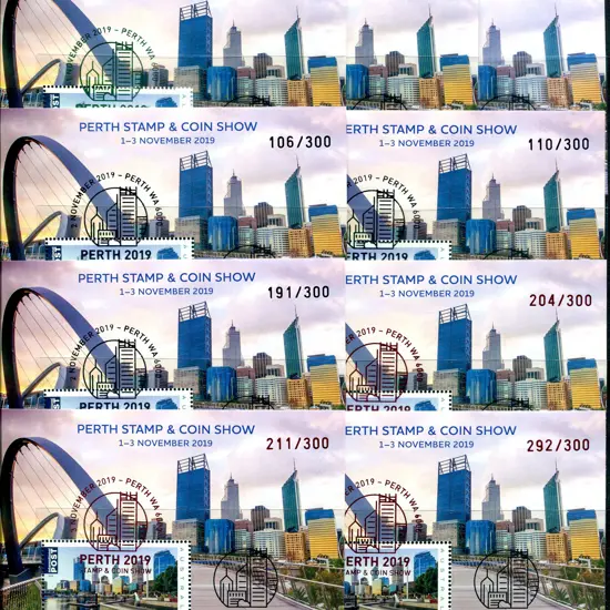 2019 (1st-3rd Nov) Perth Stamp & Coin Show ...