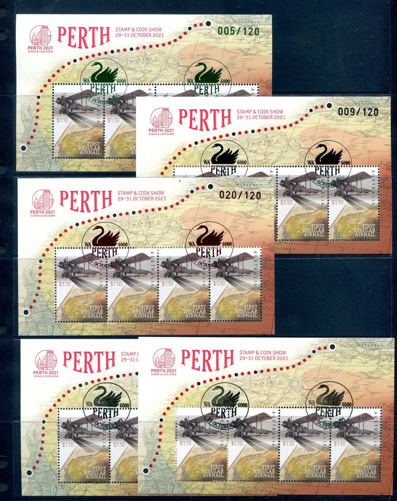 2021 (29th-31st Oct) Perth Stamp & Coin Show First ... Image 1++