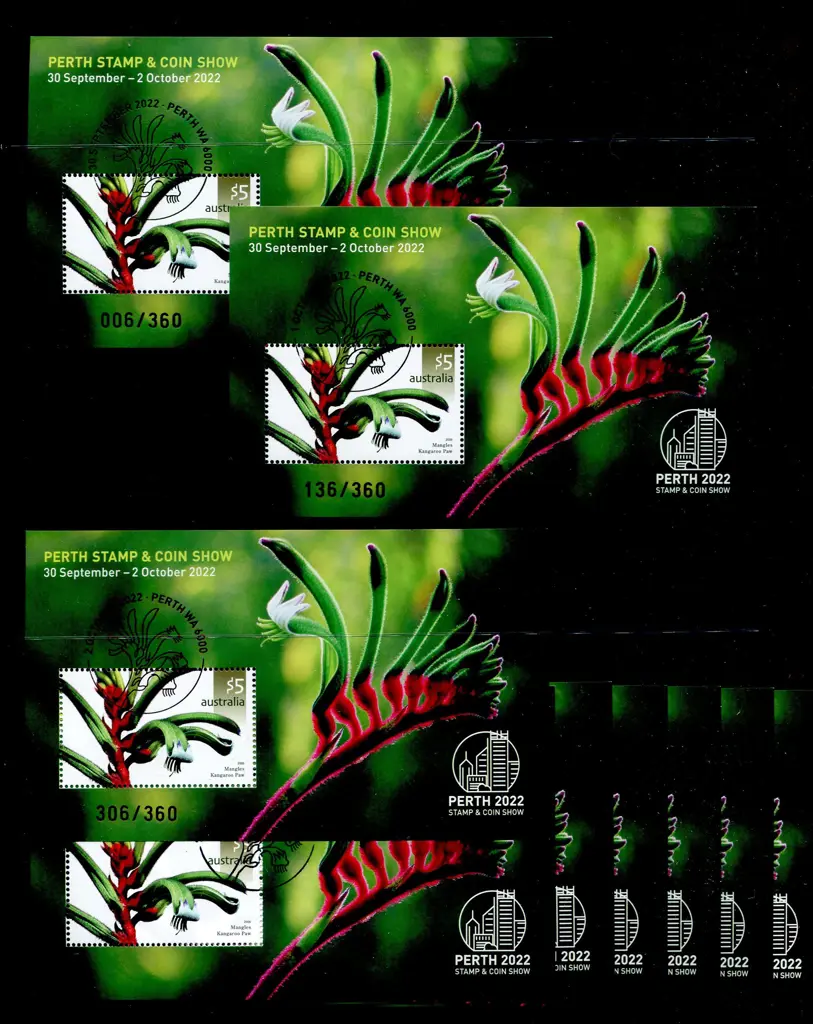 2022 (30th Sept-2nd Oct) Perth Stamp & Coin Show ... Image 1++