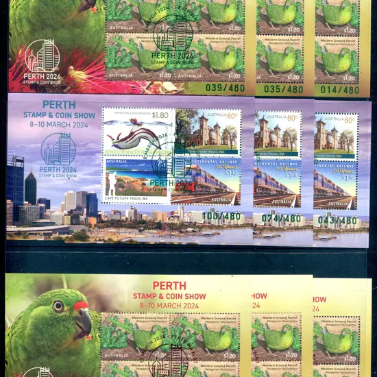 2024 (8th-10th Mar) Perth Stamp & Coin Show $4.80 ...