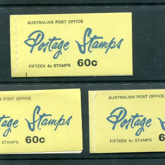 1966/67 60¢ with 4¢ QEII x15 with white stitching ...