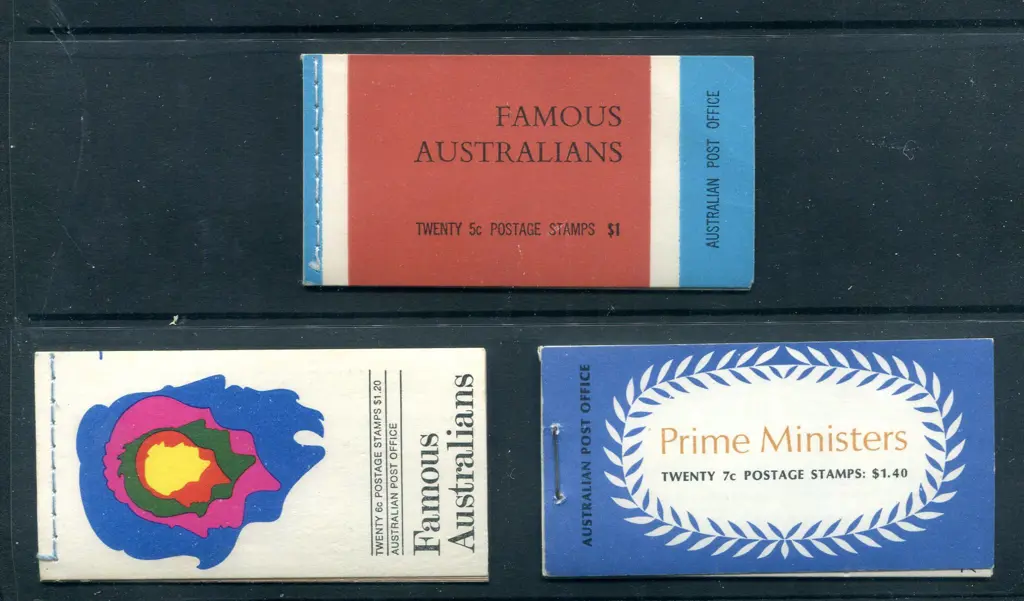 1968/69 $1 & $1.20 Famous Australian's plus $1.40 ... Image 1++
