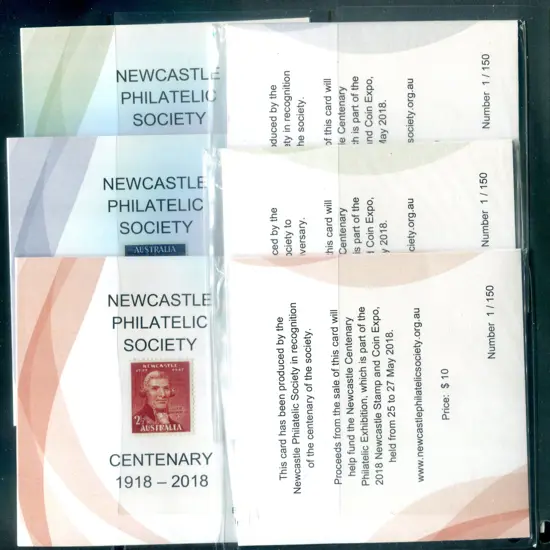 2018 Newcastle Philatelic Society Centenary ...