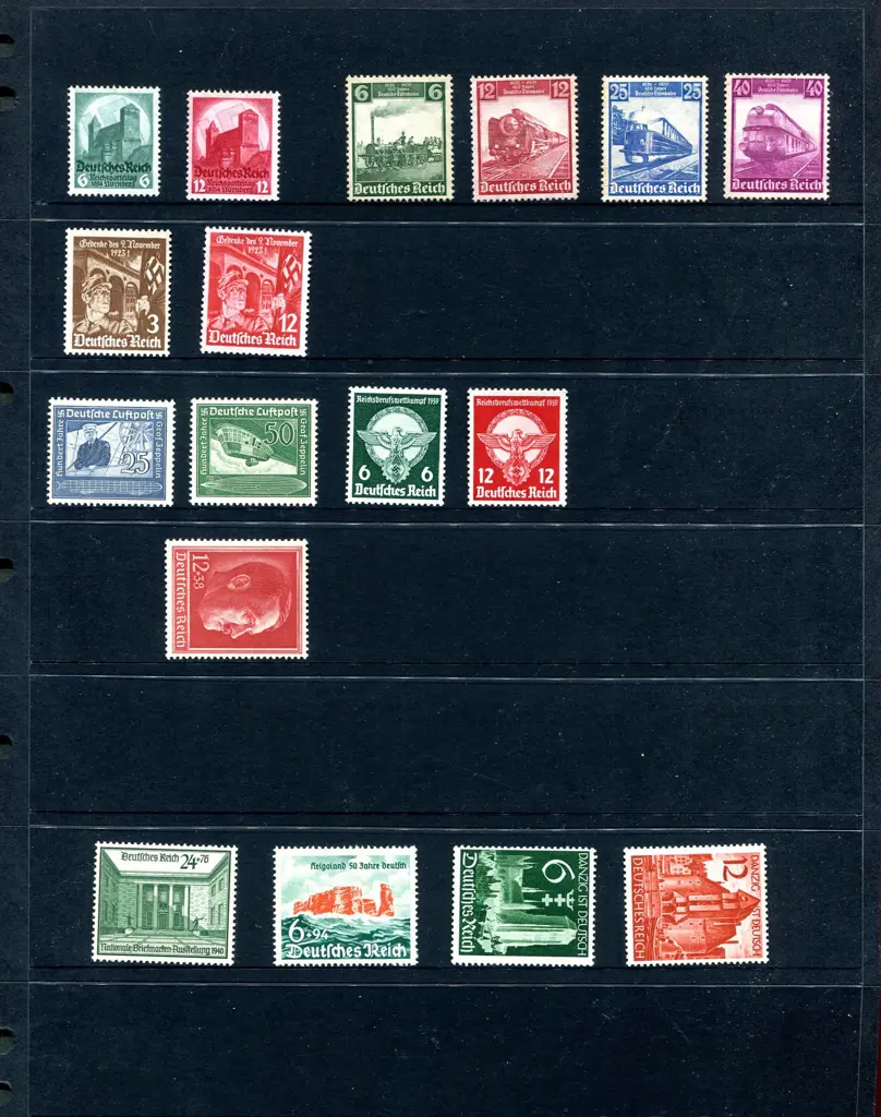 Germany 1927-45 MUH on Hagners noting 1927 IAA ... Image 1++