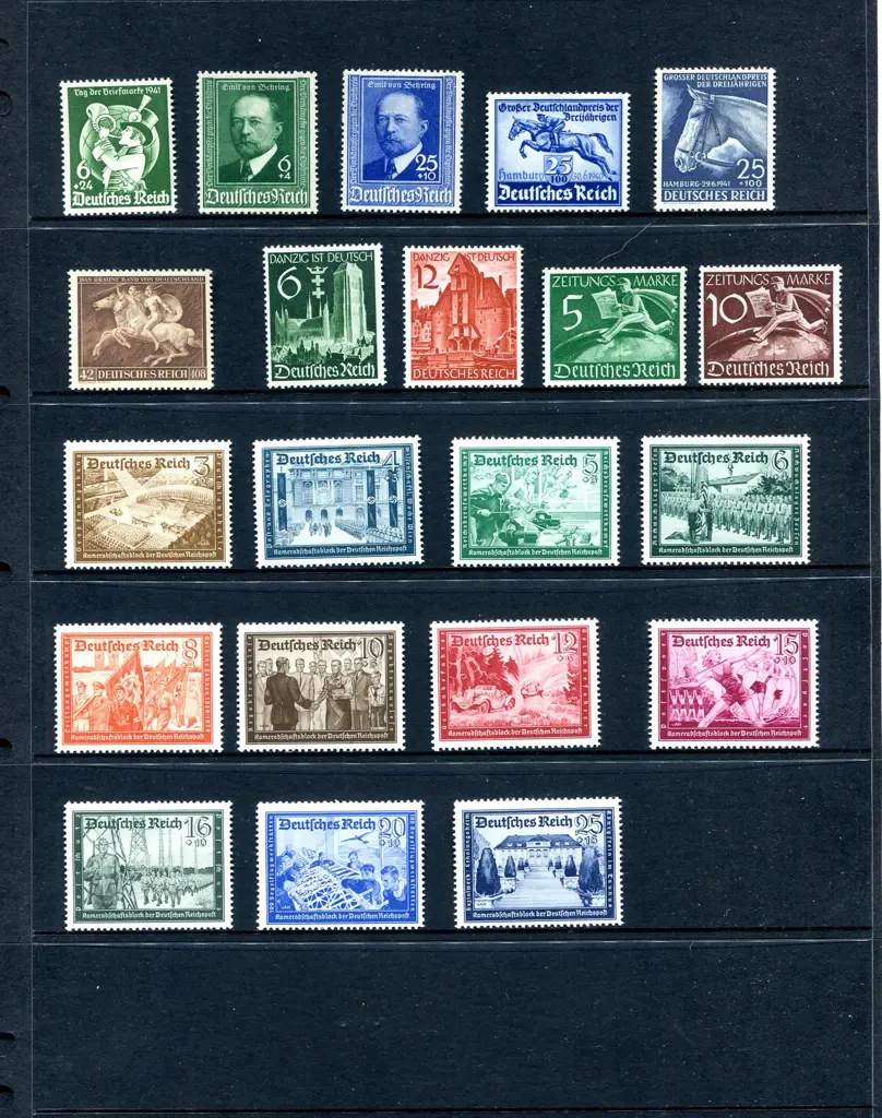 Germany 1927-45 MUH on Hagners noting 1927 IAA ... Image 1++