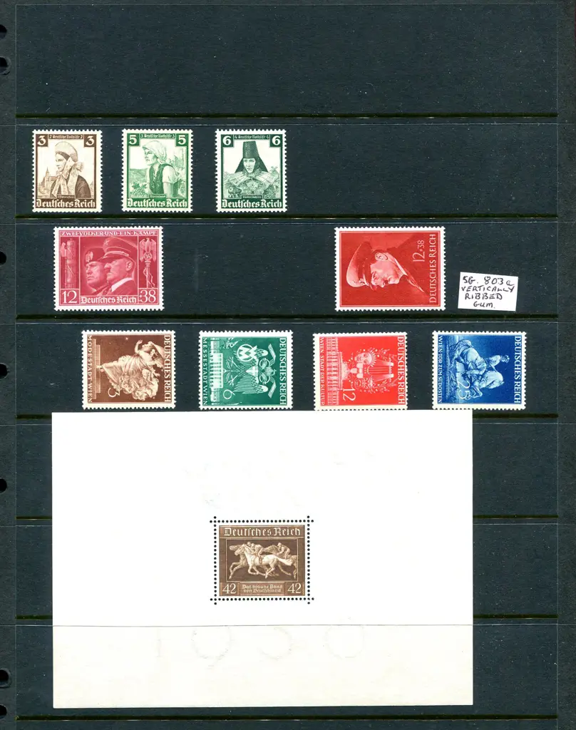 Germany 1927-45 MUH on Hagners noting 1927 IAA ... Image 1++