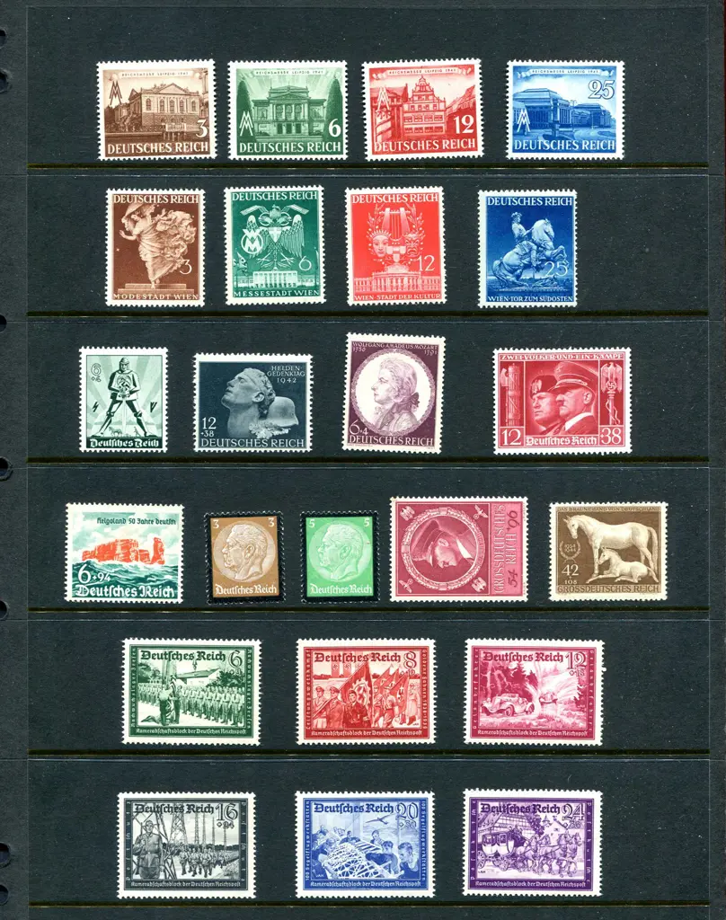Germany 1927-45 MUH on Hagners noting 1927 IAA ... Image 1++