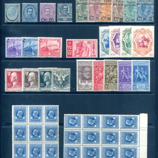 Italy 1865 20¢ on 15i type I MNG (Cat. £900), ...