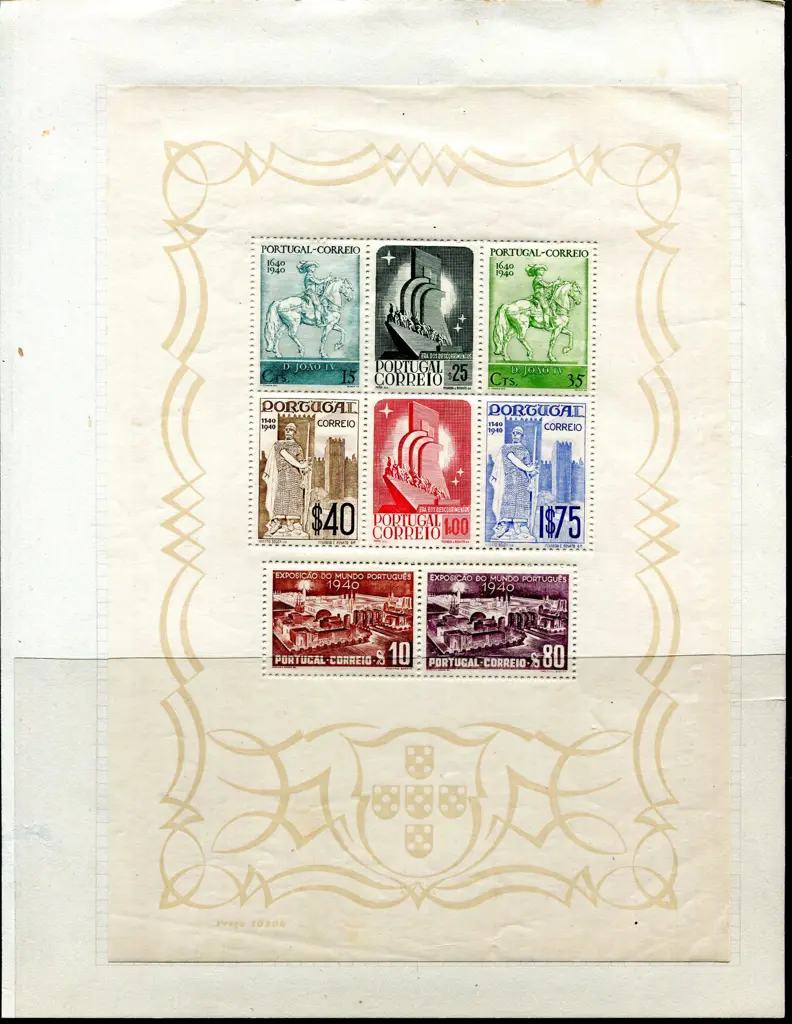Portugal 1940 Portuguese Centenaries, 1941 ... Image 1++