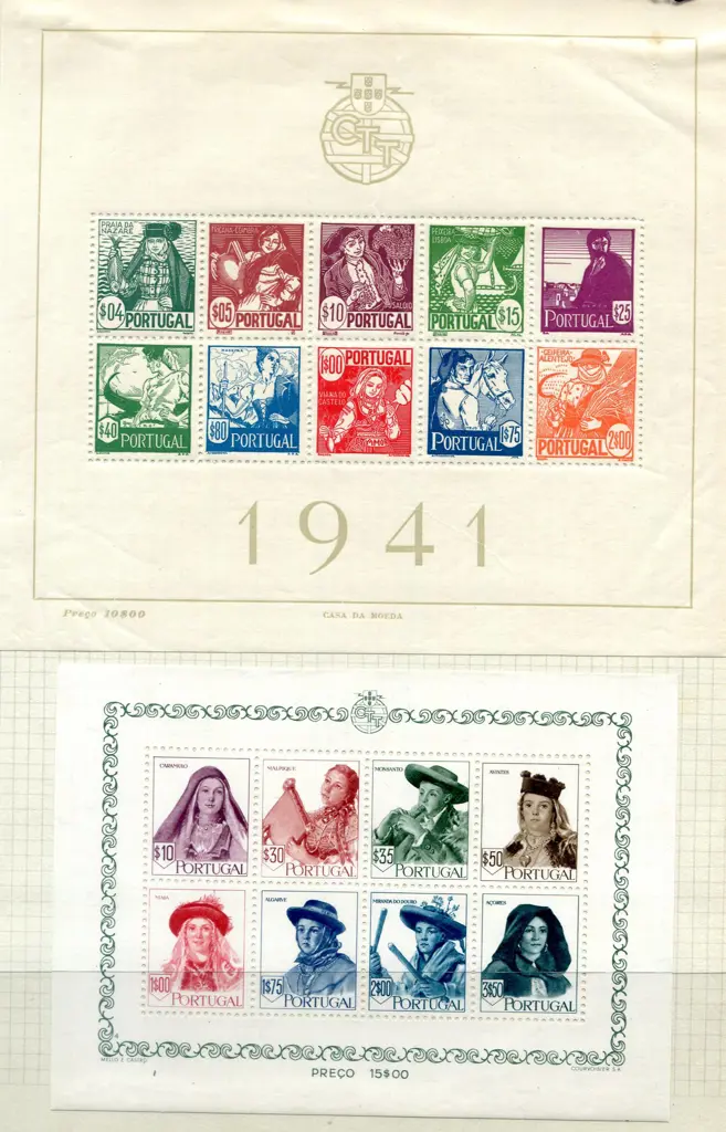 Portugal 1940 Portuguese Centenaries, 1941 ... Image 1++