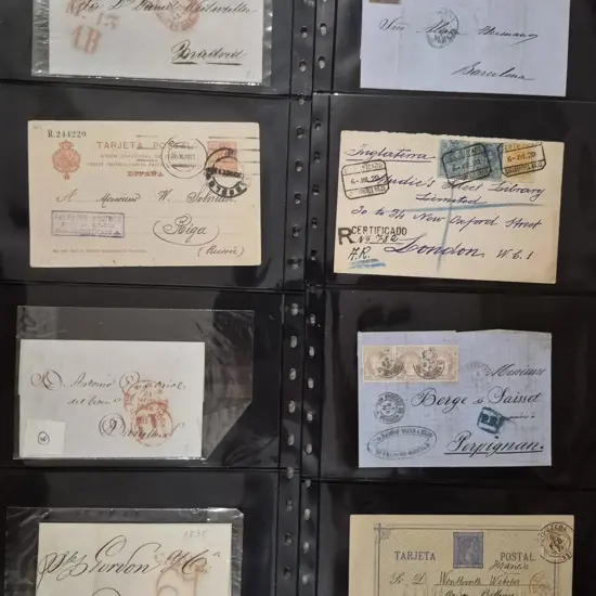 Spain Pre-stamp entires & letters (19th Century ...