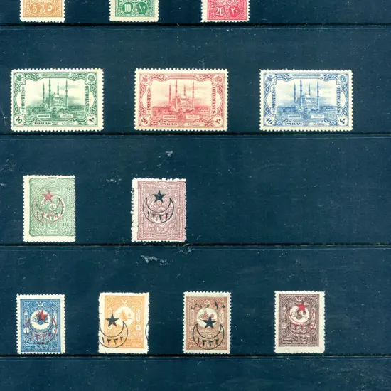 Turkey 1908-1921 MUH/MLH range incl 1916 ...