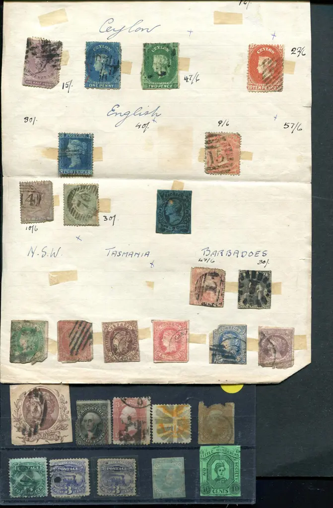 World A "balance of consignment" lot with better ... Image 1++